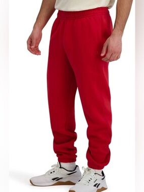 NWT Champion Men's Fleece Red Joggers Size XXL